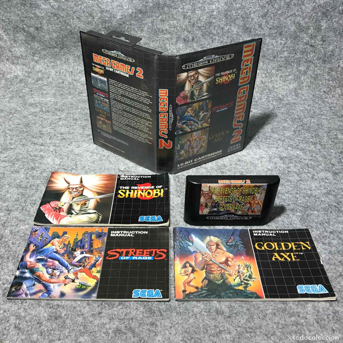 Video Games and Consoles: MEGA GAMES 2 SEGA MEGA DRIVE