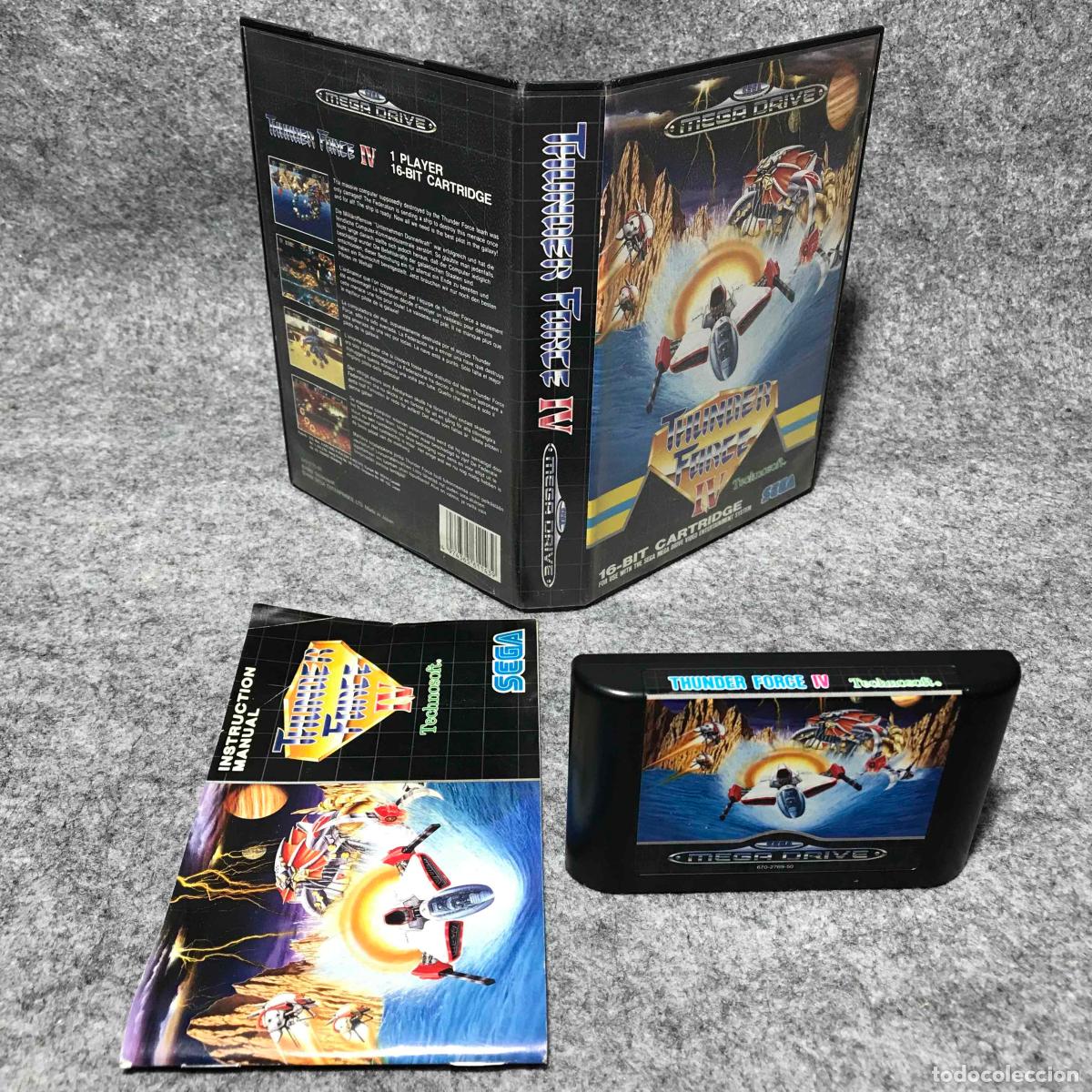 Videojuegos y consolas: THUNDER FORCE IV SEGA MEGA DRIVE