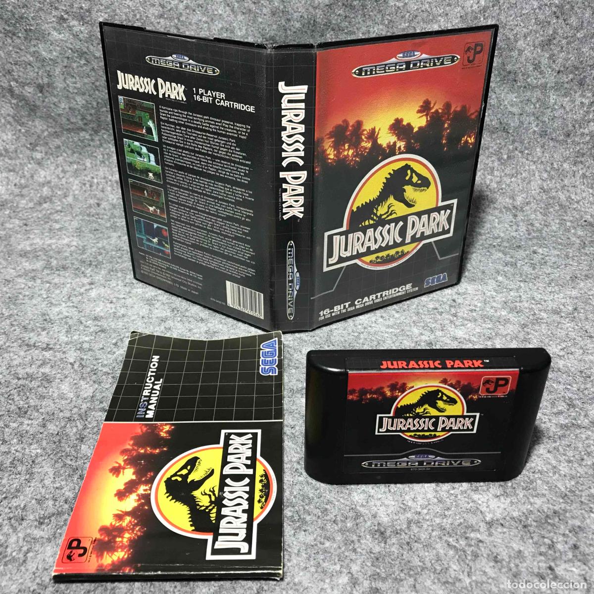 Videojuegos y consolas: JURASSIC PARK SEGA MEGA DRIVE