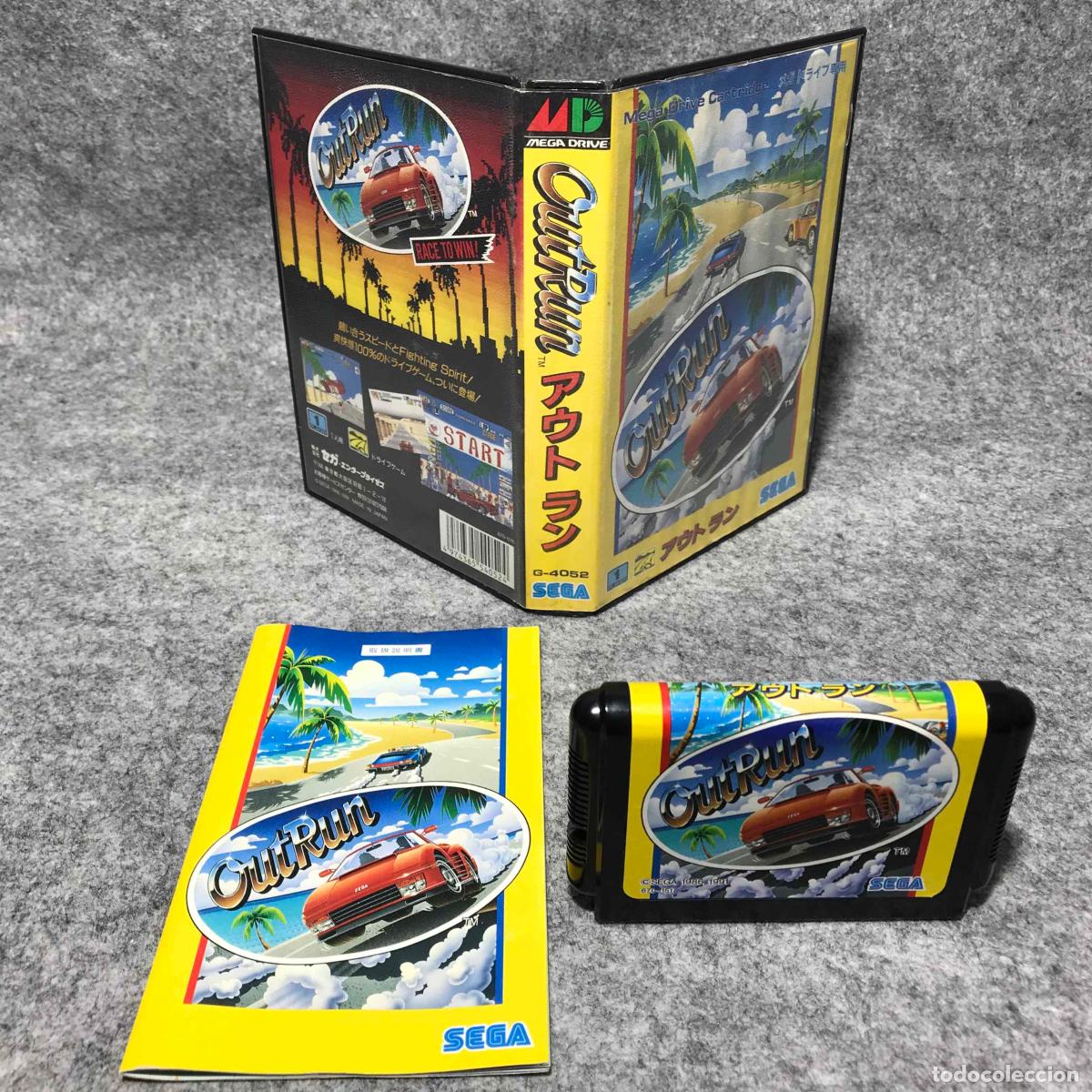 Videojuegos y consolas: OUT RUN JAP SEGA MEGA DRIVE