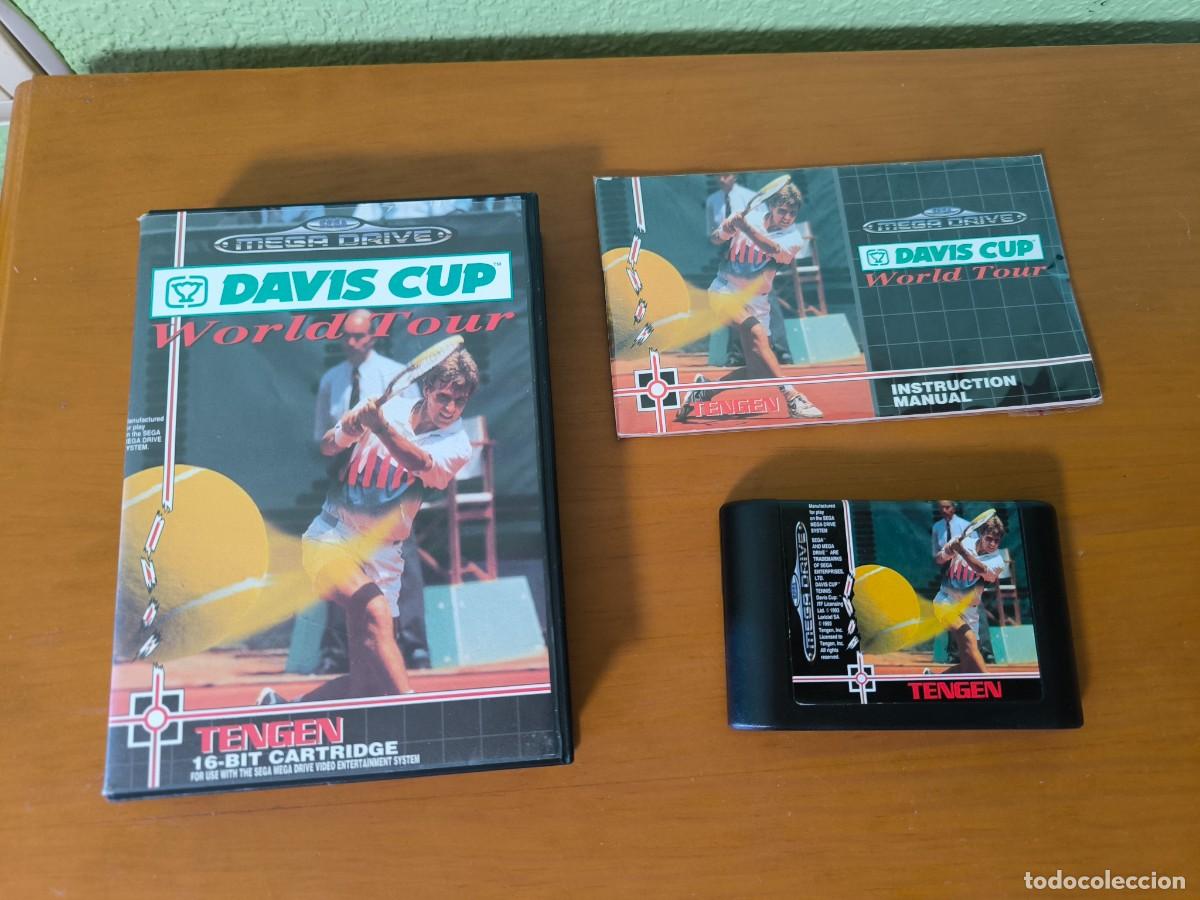 Videojuegos y consolas: SEGA Mega Drive: Davis Cup World Tour. Juego de Tenis Completo CIB