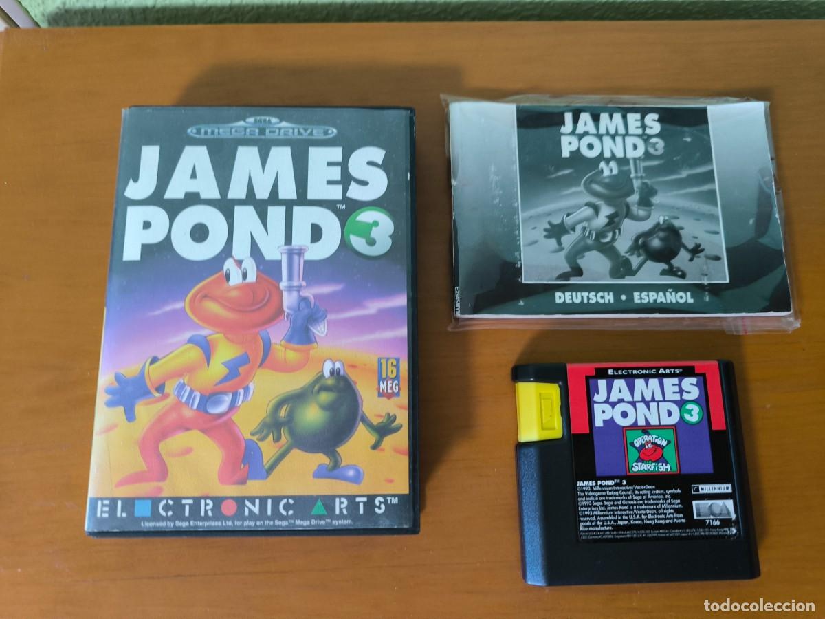 Videojuegos y consolas: SEGA Mega Drive: James Pond 3 Operation Starfish. Completo, Caja y Manual