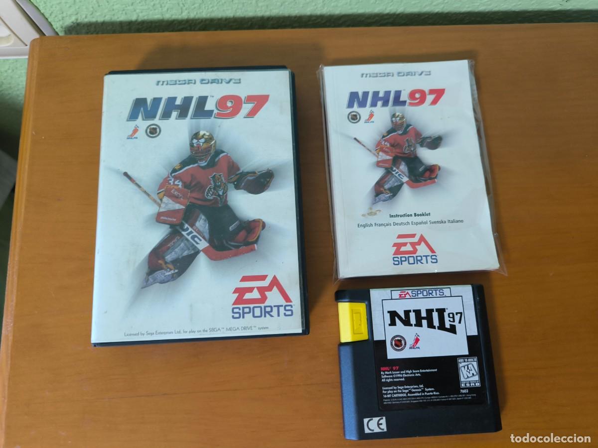 Videojuegos y consolas: Sega Mega Drive: NHL 97 (EA Sports). Completo con Caja y Manual