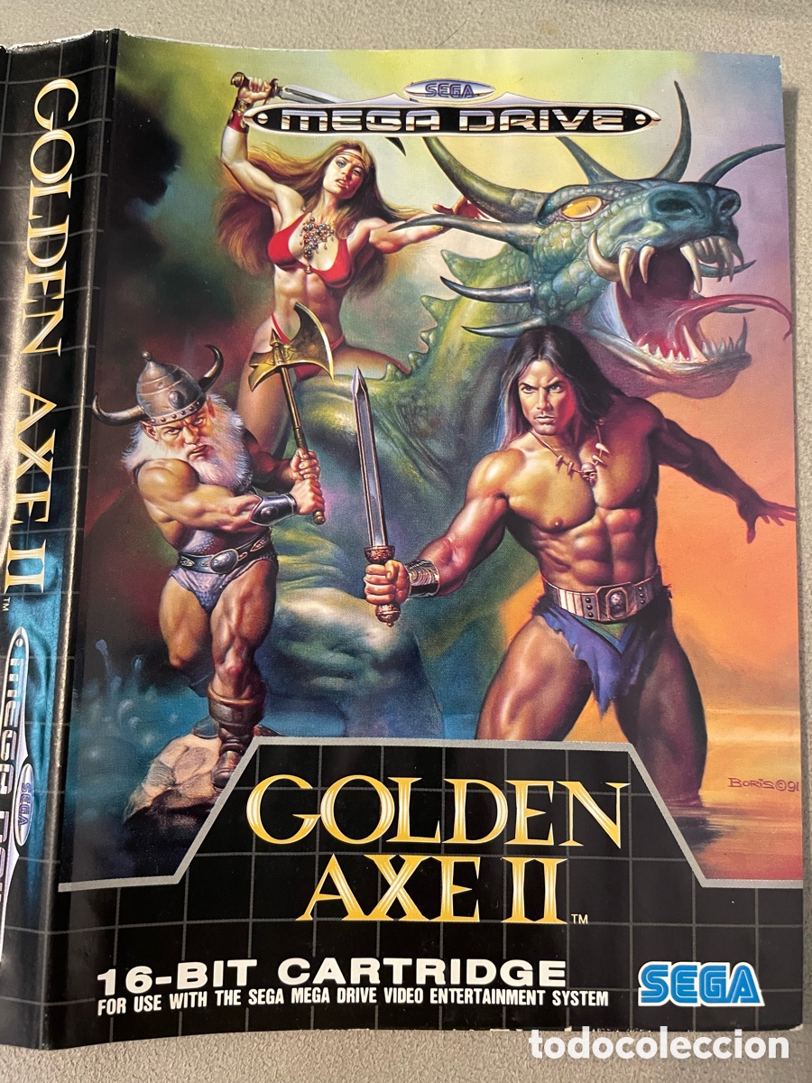 Videojuegos y consolas: Sega mega Drive Golden Axel II