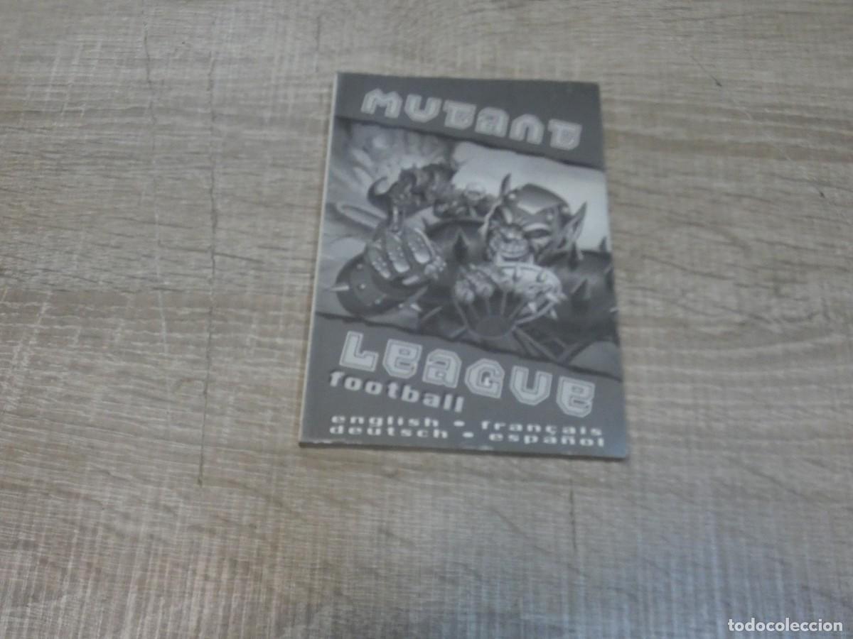 Jeux Vid&eacute;o et Consoles: ARKANSAS1980 VIDEOJUEGOS MANUAL MUTANT LEAGUE SEGA MEGADRIVE