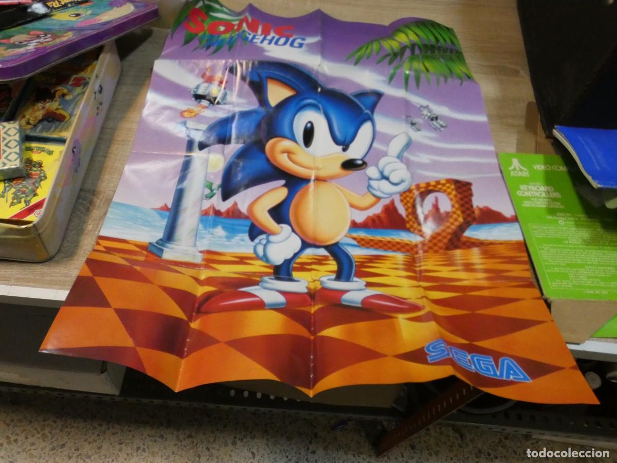 Jeux Vid&eacute;o et Consoles: ARKANSAS1980 VIDEOJUEGOS POSTER PRECIOSO DE EPOCA SEGA MEGADRIVE