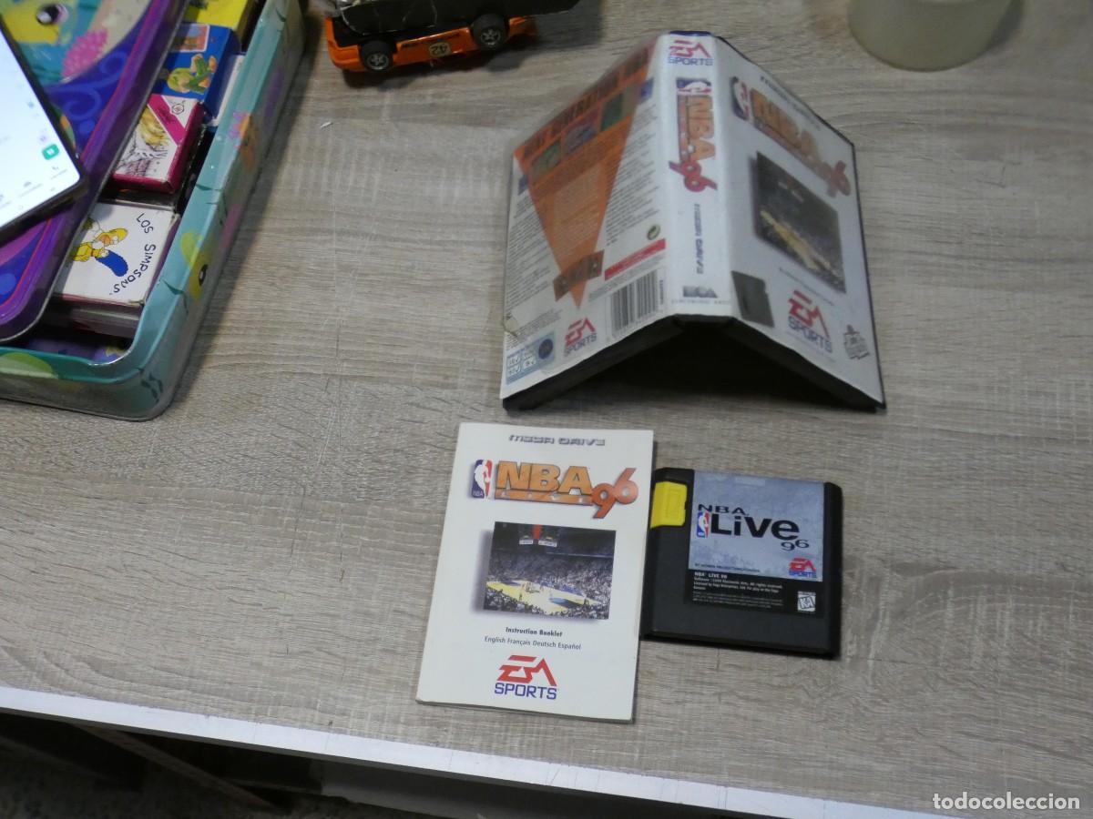 Jeux Vid&eacute;o et Consoles: ARKANSAS1980 VIDEOJUEGOS NBA 96 COMPLETO PLASTICO TRASERO SUELTO MEGADRIVE