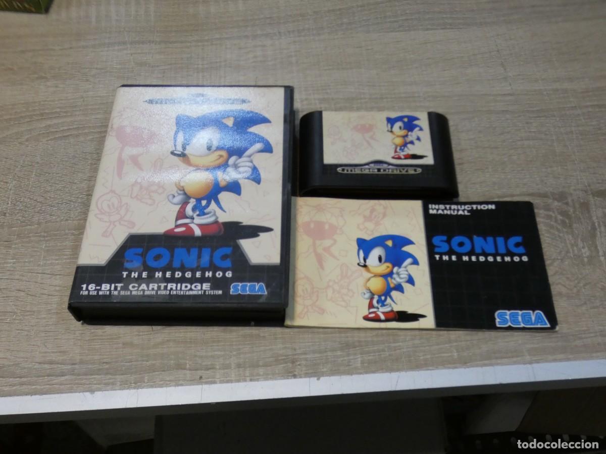 Jeux Vid&eacute;o et Consoles: ARKANSAS1980 VIDEOJUEGOS SONIC SEGA MEGADRIVE COMPLETO