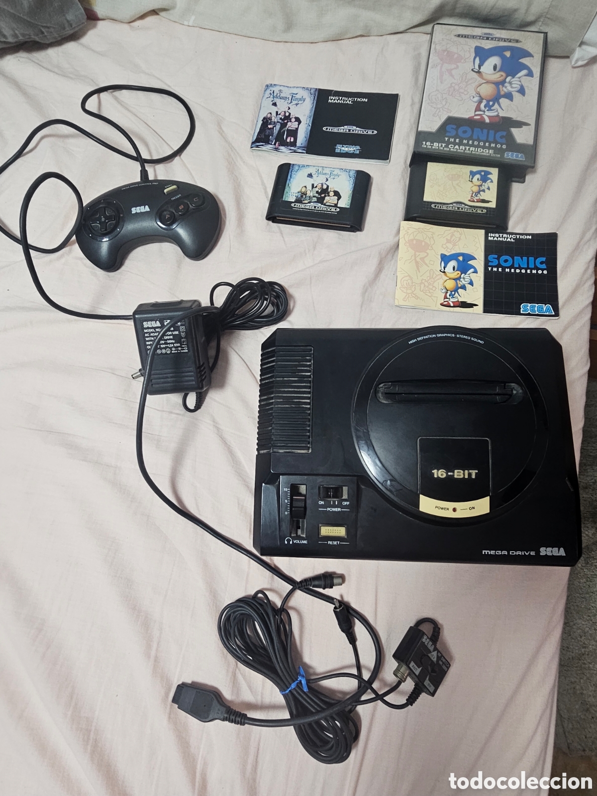 Jeux Vid&eacute;o et Consoles: Consola Sega Mega Drive + juegos