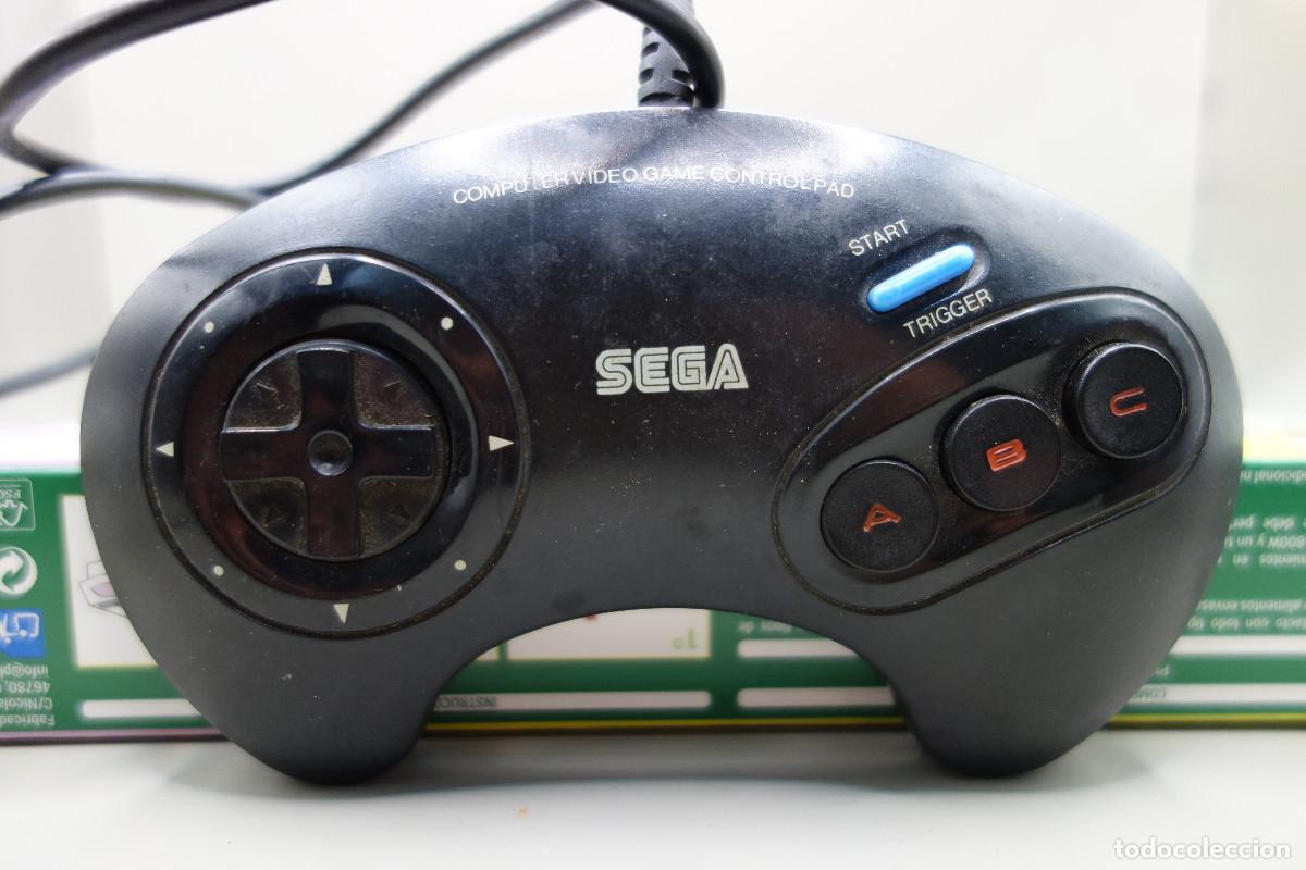 Videojogos e Consolas: MANDO ORIGINAL PARA SEGA MEGA DRIVE CON EL BOTON EN AZUL
