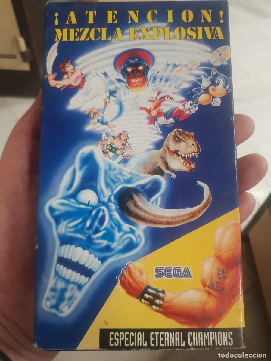 Videojogos e Consolas: Sega. Cinta vhs atenci&oacute;n mezcla explosiva