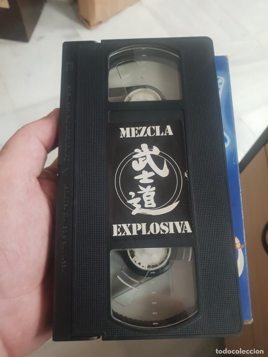Videojuegos y consolas: Sega. Cinta vhs atenci&oacute;n mezcla explosiva - Foto 3