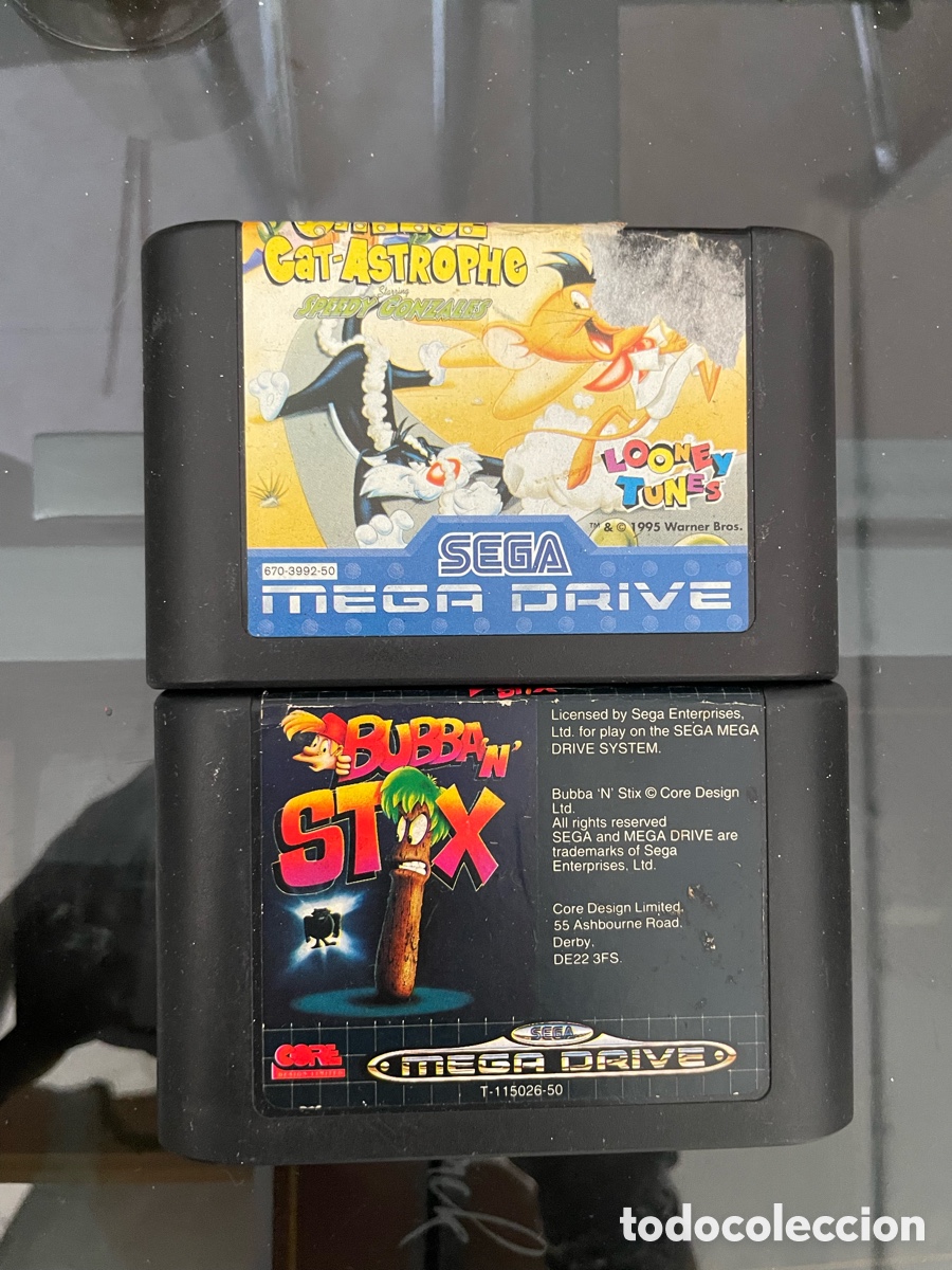 Videojuegos y consolas: 3 juegos de Sega Mega Drive