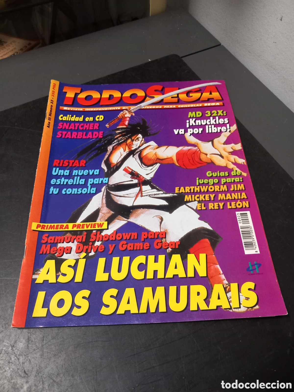 Videospiele und Konsolen: ANTIGUA REVISTA VIDEOJUEGOS TODOSEGA NUMERO 23 ORIGINAL