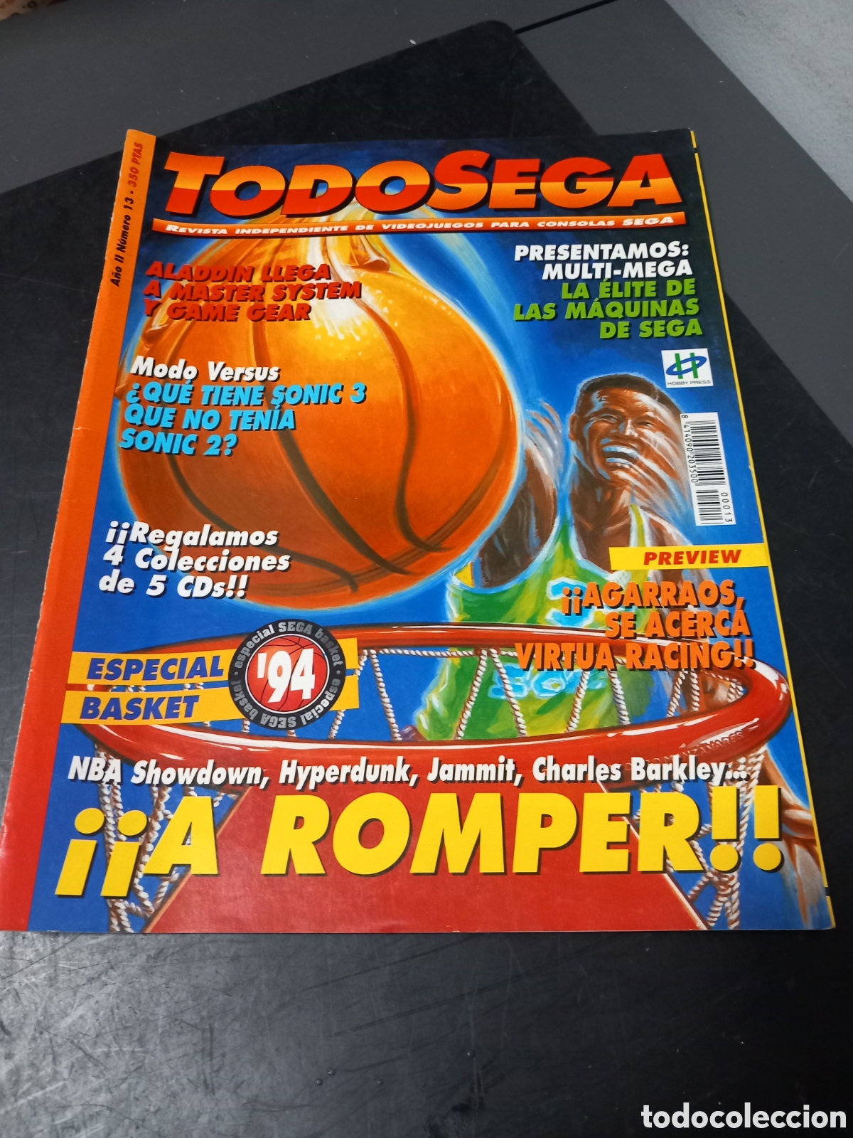 Jeux Vid&eacute;o et Consoles: ANTIGUA REVISTA VIDEOJUEGOS TODOSEGA NUMERO 13 ORIGINAL