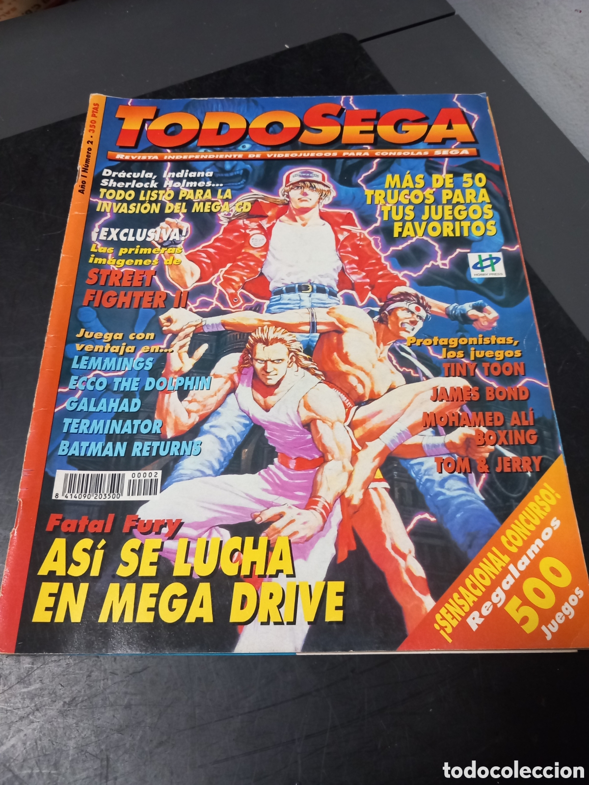 Videojuegos y consolas: ANTIGUA REVISTA VIDEOJUEGOS TODOSEGA NUMERO 2 ORIGINAL