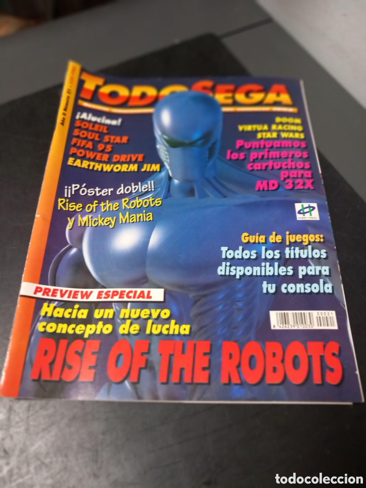 Videojuegos y consolas: ANTIGUA REVISTA VIDEOJUEGOS TODOSEGA NUMERO 21 ORIGINAL