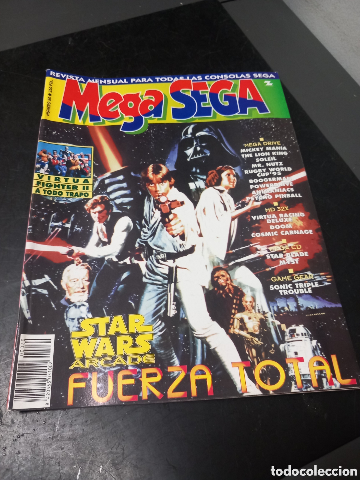 Videojuegos y consolas: ANTIGUA REVISTA VIDEOJUEGOS MEGA SEGA NUMERO 20 ORIGINAL