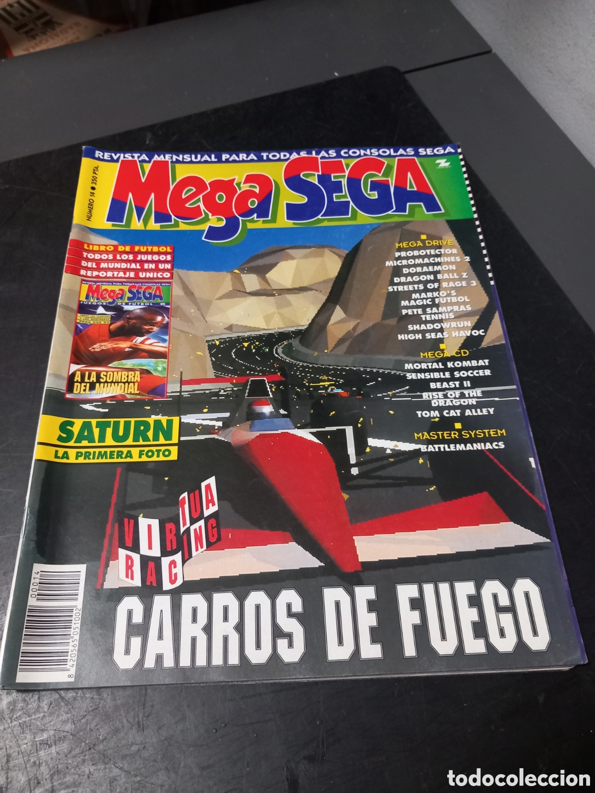 Videojuegos y consolas: ANTIGUA REVISTA VIDEOJUEGOS MEGA SEGA NUMERO 14 ORIGINAL
