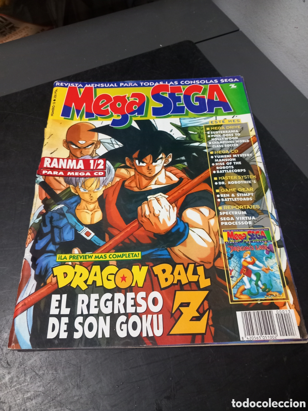 Videojuegos y consolas: ANTIGUA REVISTA VIDEOJUEGOS MEGA SEGA NUMERO 13 ORIGINAL