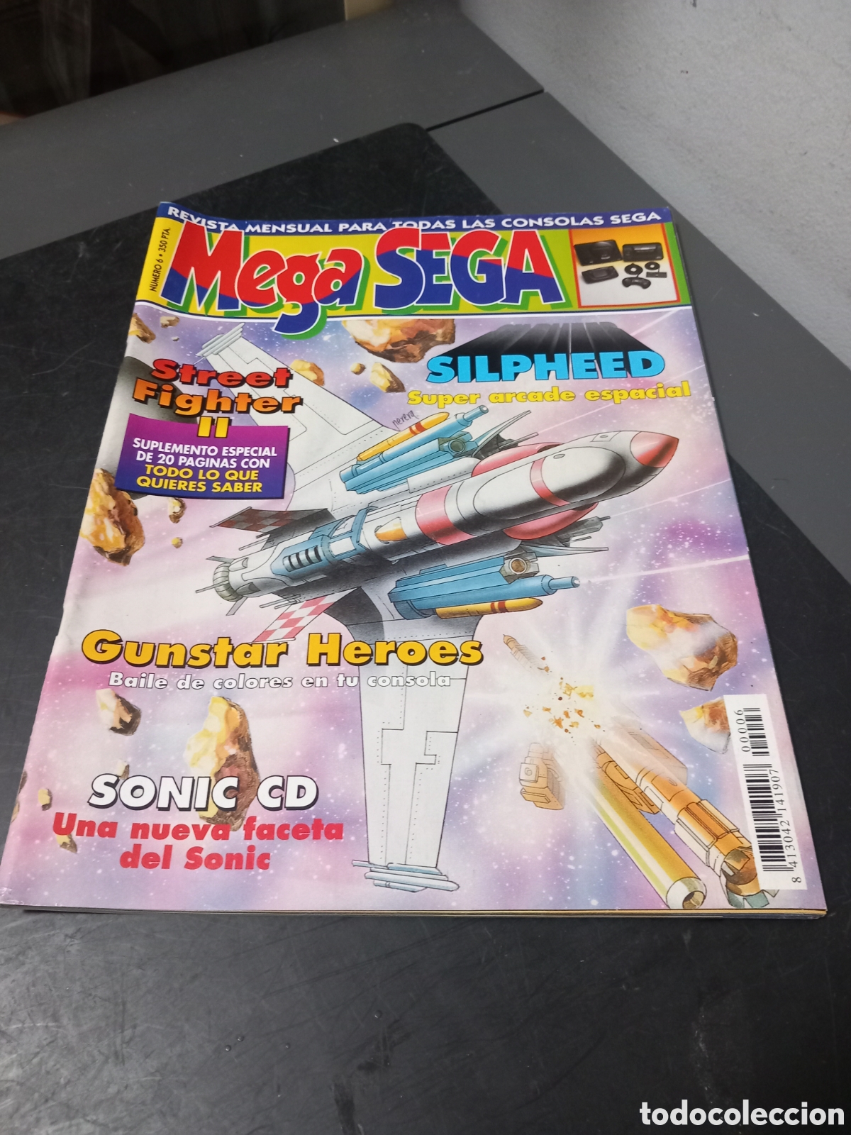 Videojuegos y consolas: ANTIGUA REVISTA VIDEOJUEGOS MEGA SEGA NUMERO 6 ORIGINAL