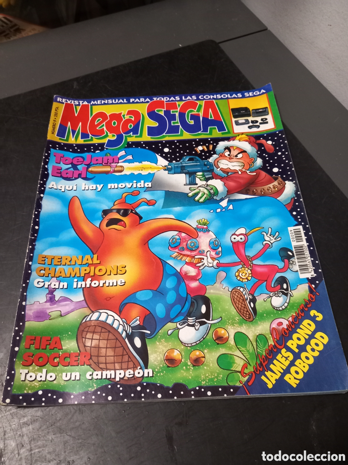 Videojuegos y consolas: ANTIGUA REVISTA VIDEOJUEGOS MEGA SEGA NUMERO 9 ORIGINAL