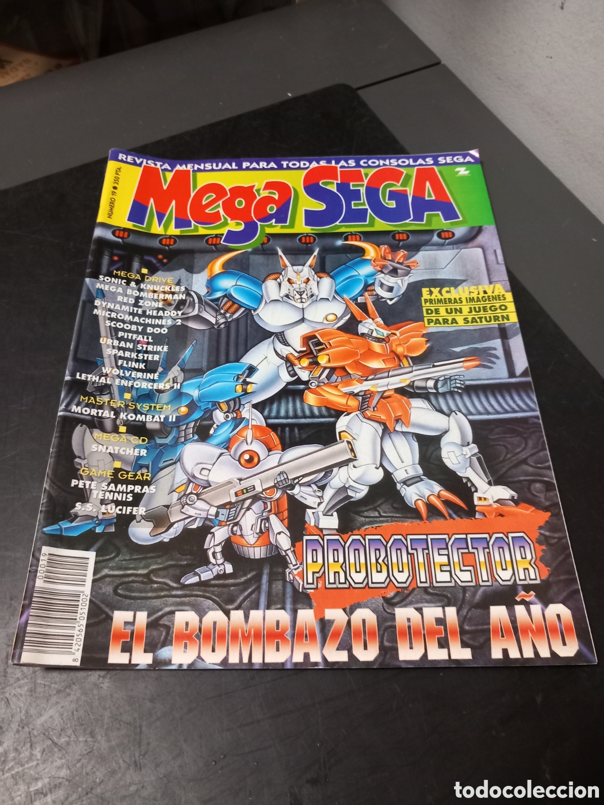 Videojuegos y consolas: ANTIGUA REVISTA VIDEOJUEGOS MEGA SEGA NUMERO 19 ORIGINAL