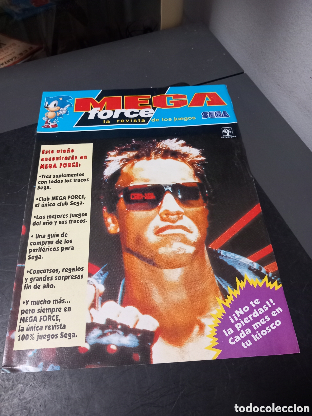 Videojuegos y consolas: ANTIGUA PROMOCI&Oacute;N REVISTA VIDEOJUEGOS MEGA FORCE ORIGINAL