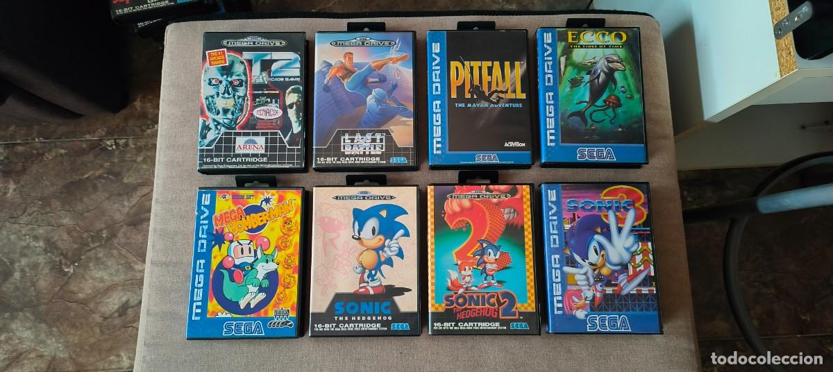 Videojuegos y consolas: Coleccion Sega Mega Drive + Juegos - Foto 2