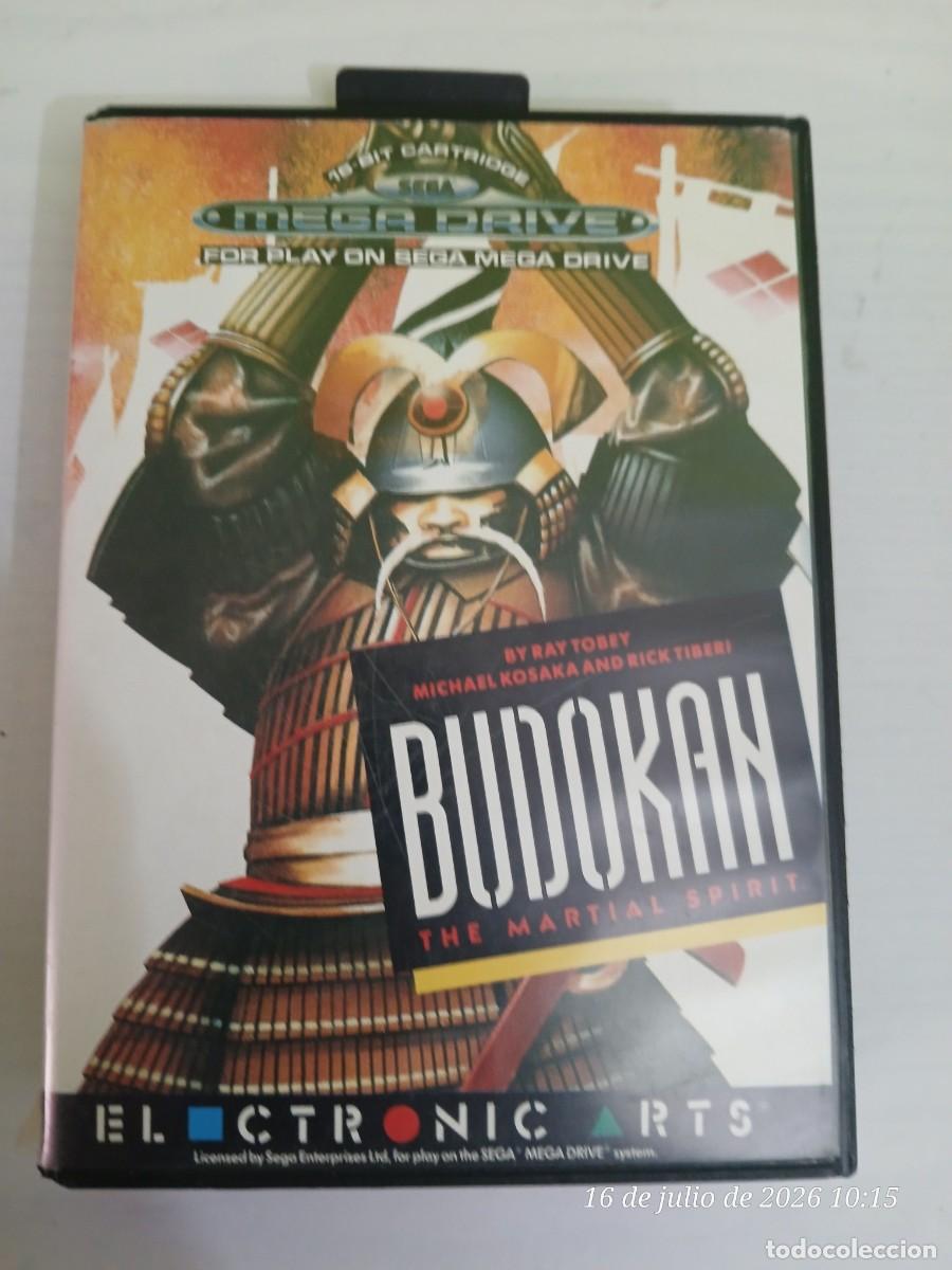 Videojuegos y consolas: Juego Budokan, Sega Mega Drive, 1990. Completo.