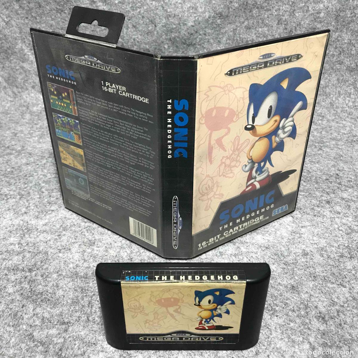 Videojuegos y consolas: SONIC THE HEDGEHOG SEGA MEGA DRIVE