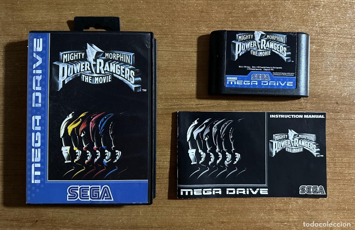 Videojuegos y consolas: POWER RANGERS THE MOVIE MEGADRIVE PAL