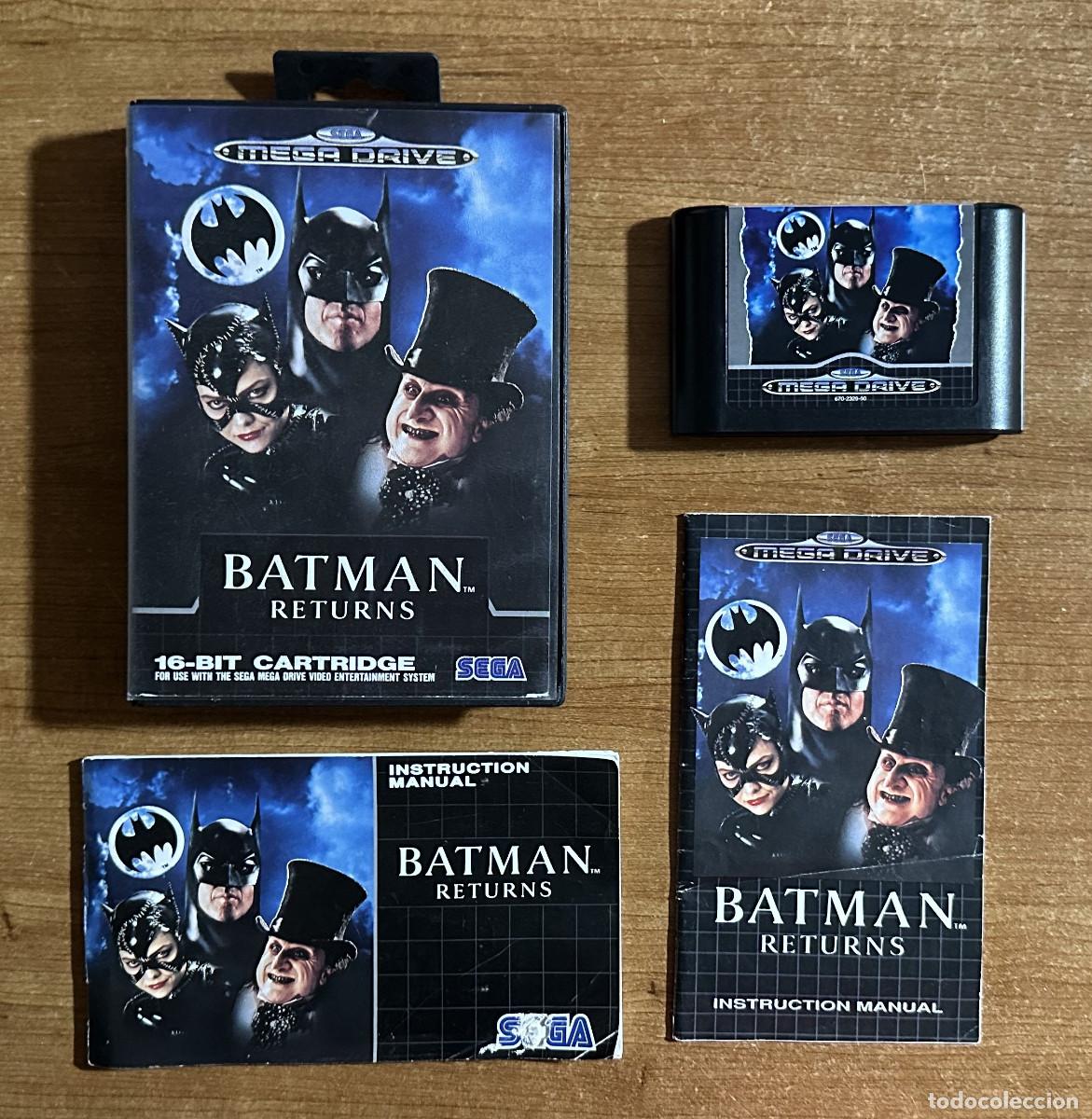 Videojuegos y consolas: BATMAN RETURNS MEGADRIVE PAL