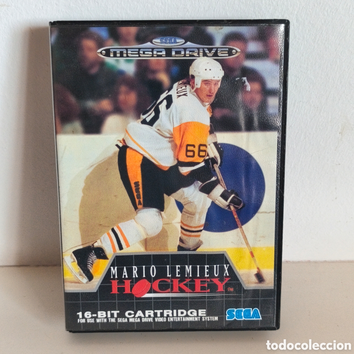 Videojuegos y consolas: SEGA MEGADRIVE, MARIO LEMIEUX HOCKEY, PERFECTO ESTADO CON INSTRUCCIONES
