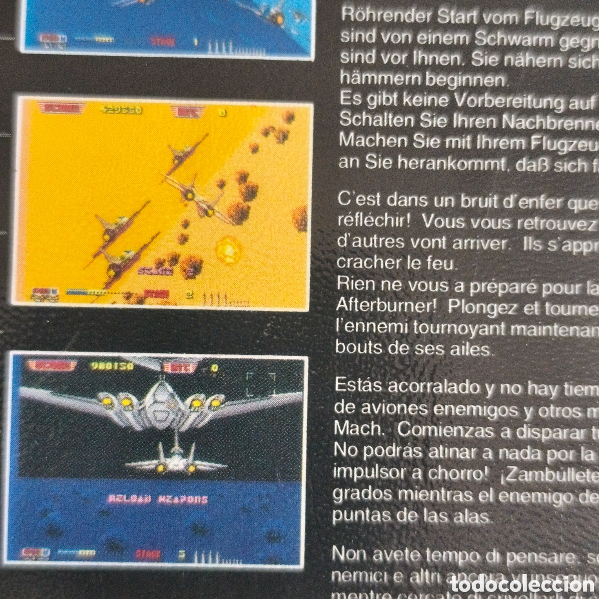 Videojuegos y consolas: SEGA MEGA DRIVE, AFTER BURNER 2, SIN INSTRUCCIONES - Foto 3