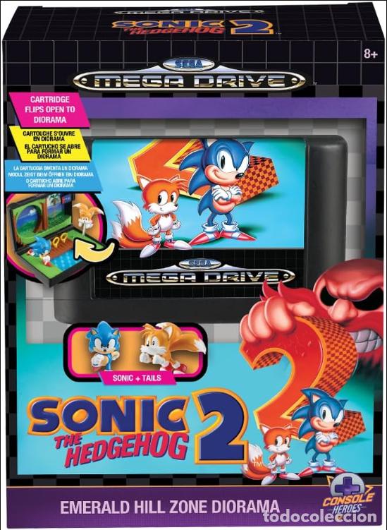 Videojuegos y consolas: Cartucho juguete SEGA Megadrive Sonic 2