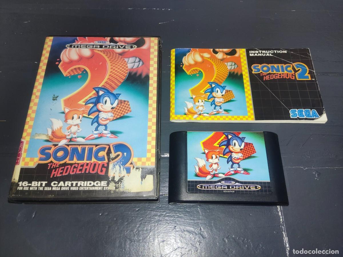 Videospiele und Konsolen: SONIC 2 Mega Drive Megadrive PAL Completo