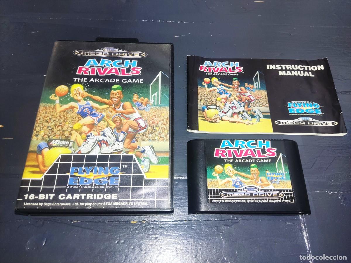 Videojuegos y consolas: ARCH RIVALS Mega Drive PAL Completo