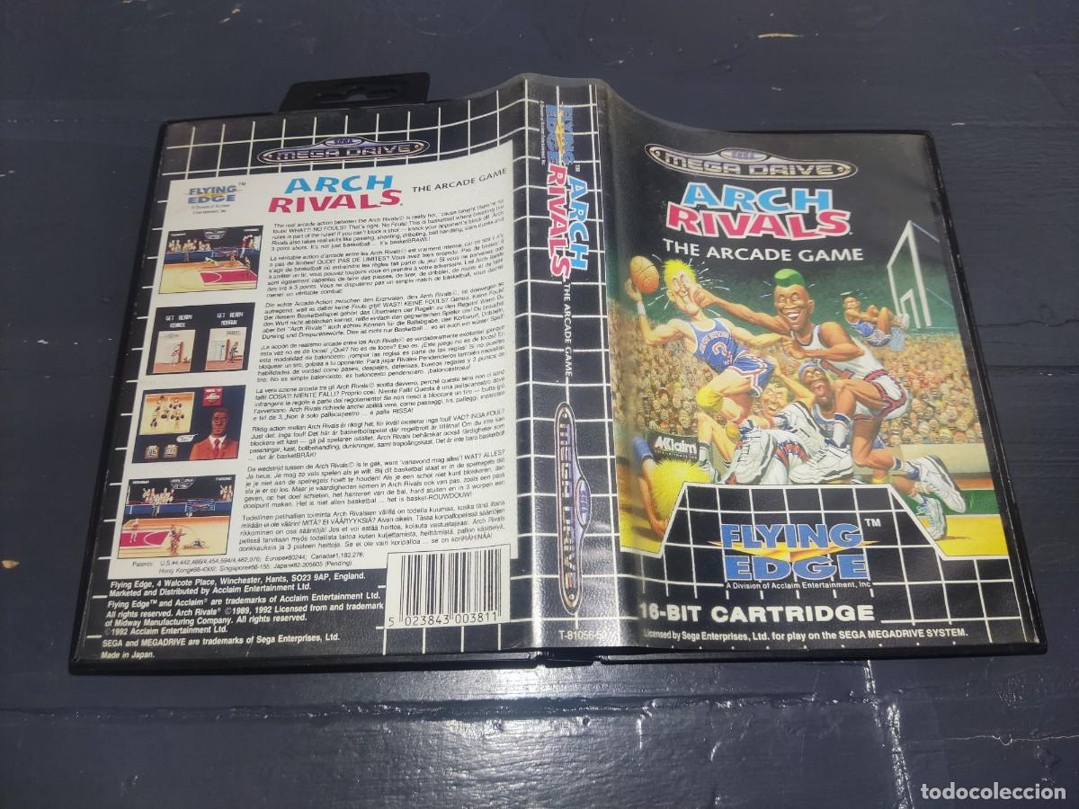 Videojuegos y consolas: ARCH RIVALS Mega Drive PAL Completo - Foto 5