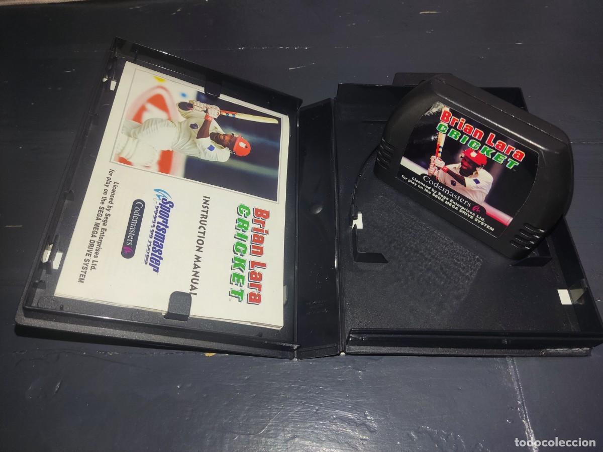 Videojuegos y consolas: BRIAN LARA CRICKET Mega Drive PAL Completo - Foto 4