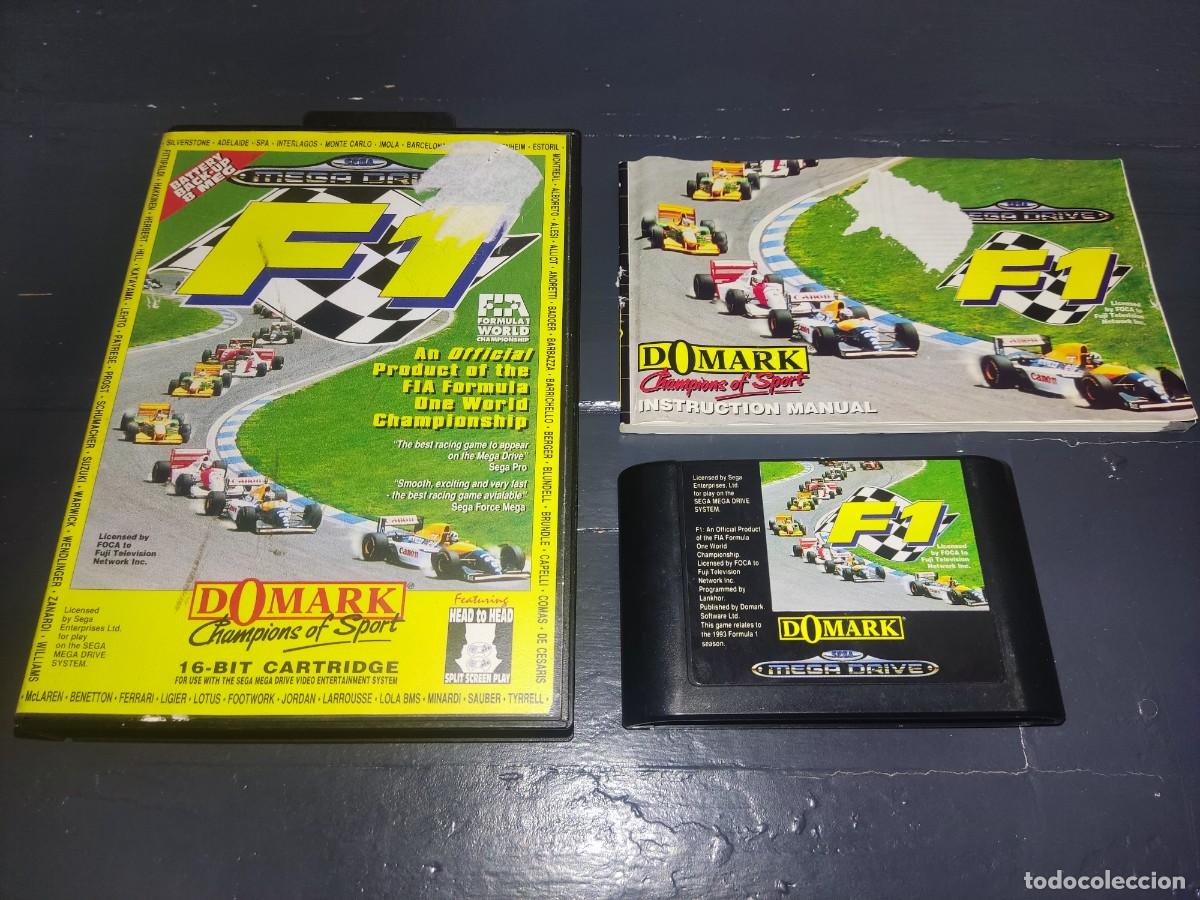 Videojuegos y consolas: F1 Mega Drive PAL Completo