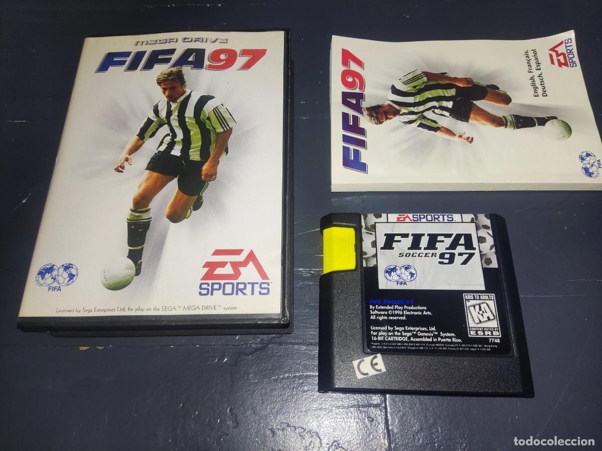 Videojuegos y consolas: FIFA 97 Mega Drive PAL Completo