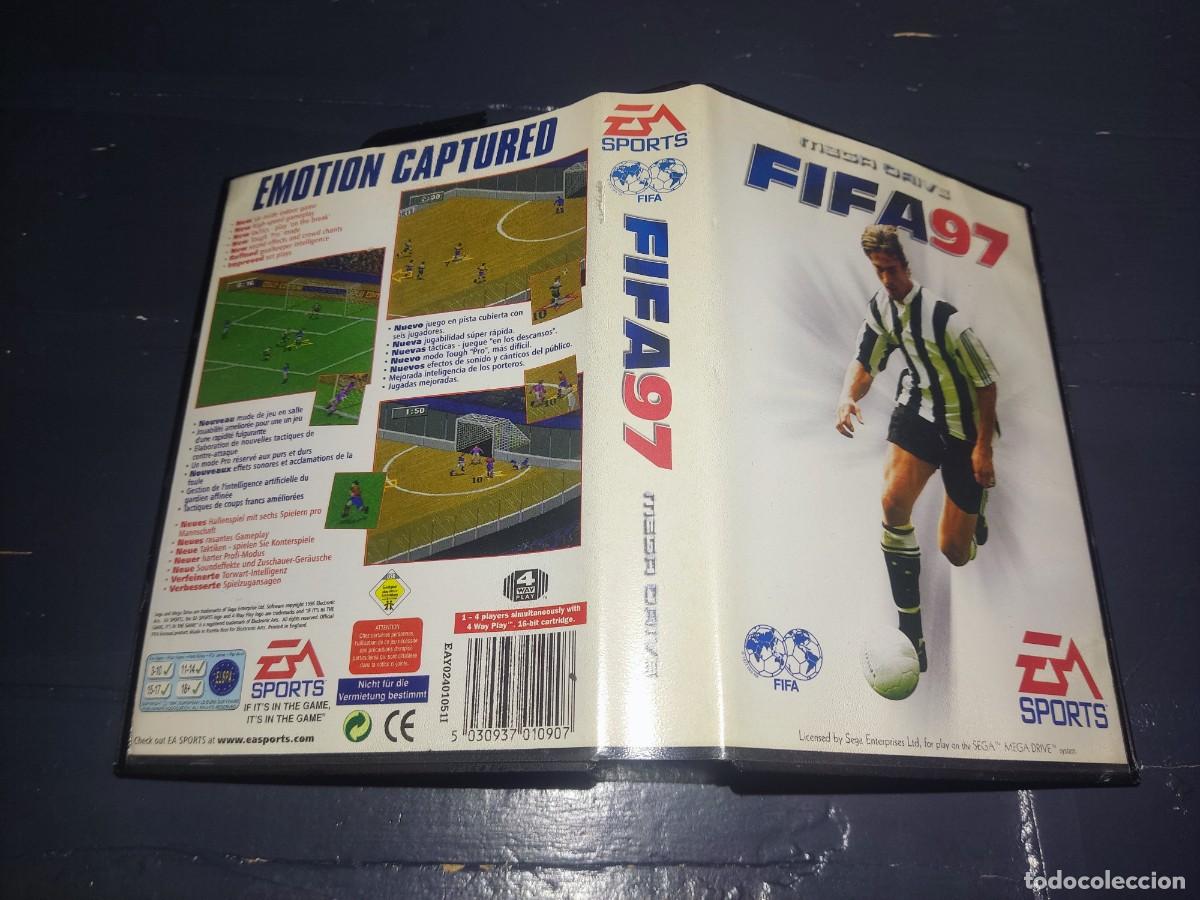 Videojuegos y consolas: FIFA 97 Mega Drive PAL Completo - Foto 3
