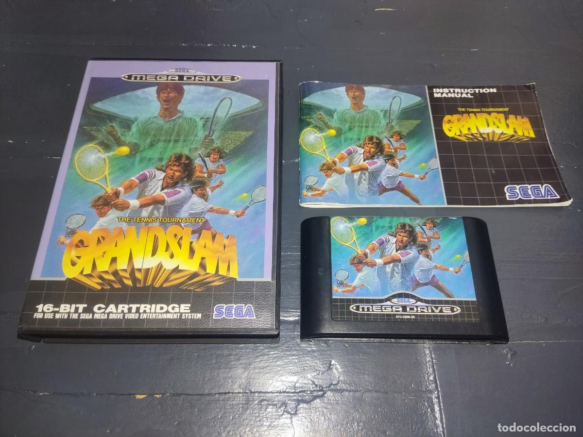 Videojuegos y consolas: GRANDSLAM THE TENNIS TOURNAMENT Mega Drive PAL Completo