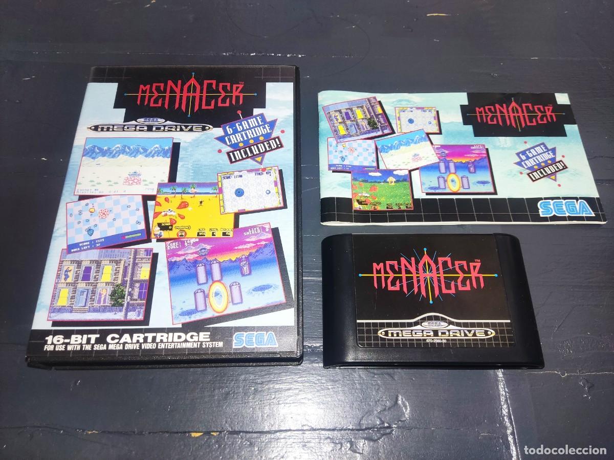 Videojuegos y consolas: MENACER Mega Drive PAL Completo