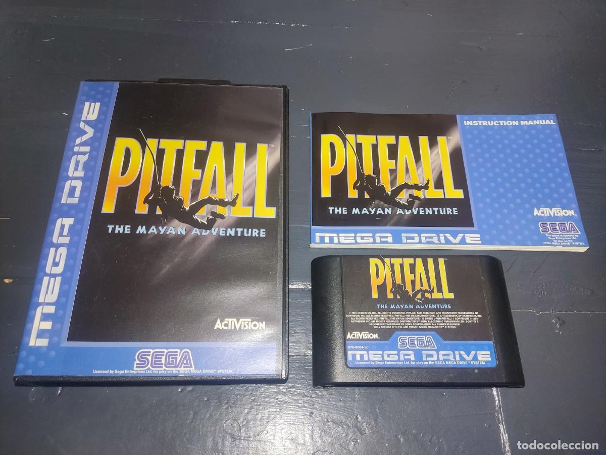 Videojuegos y consolas: PITFALL Mega Drive PAL Completo