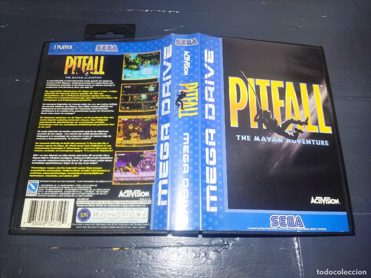 Videojuegos y consolas: PITFALL Mega Drive PAL Completo - Foto 3