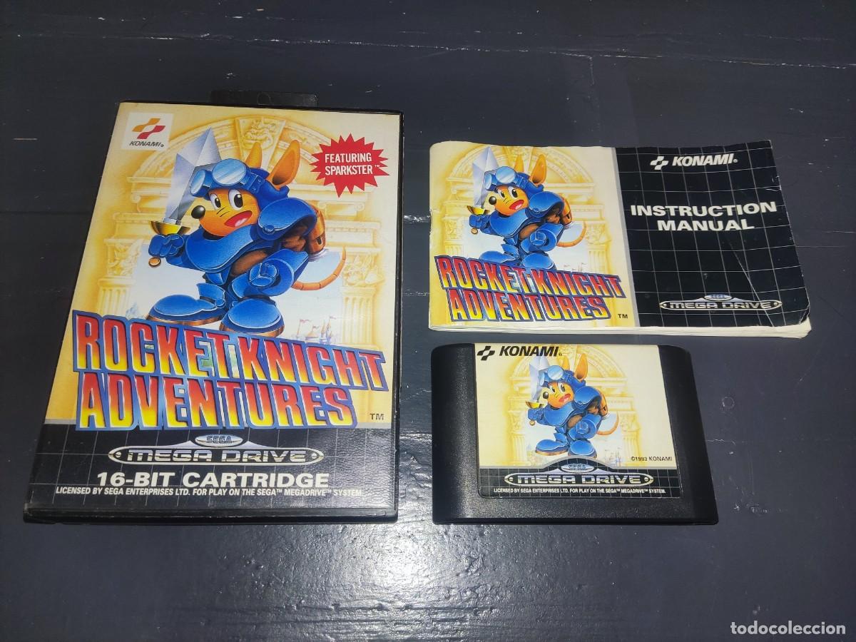Videojuegos y consolas: ROCKET KNIGHT ADVENTURES Mega Drive PAL Completo