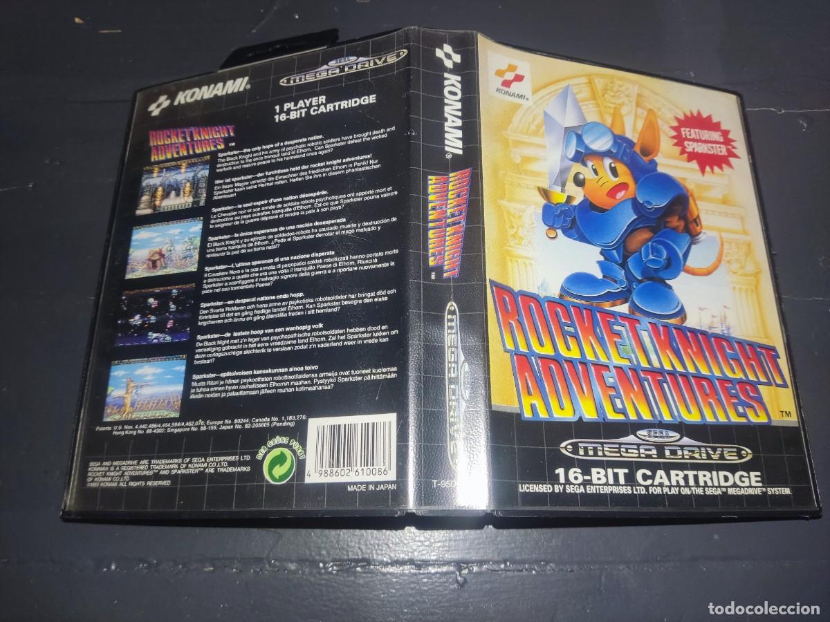 Videojuegos y consolas: ROCKET KNIGHT ADVENTURES Mega Drive PAL Completo - Foto 4