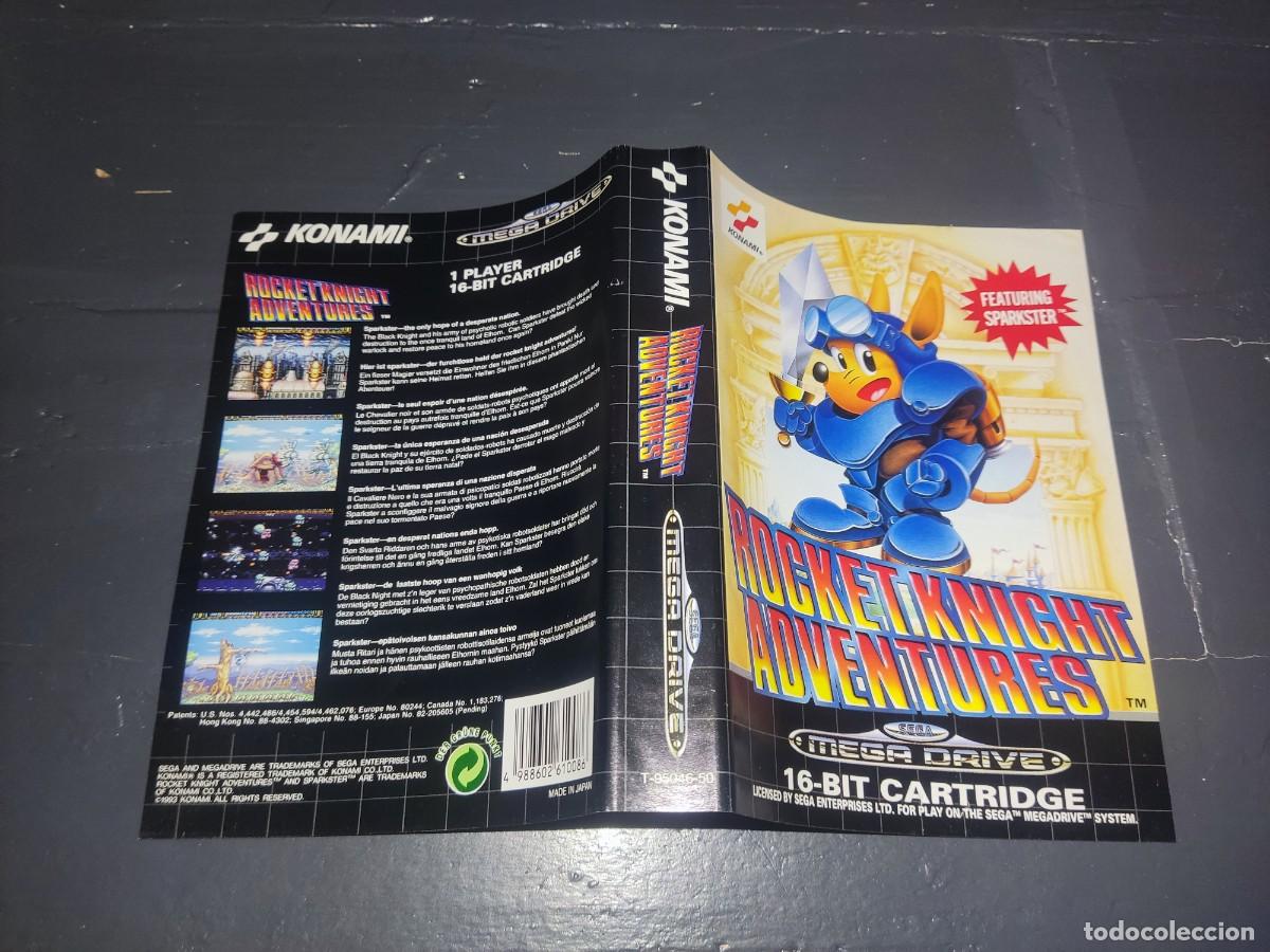 Videojuegos y consolas: ROCKET KNIGHT ADVENTURES Mega Drive PAL Completo - Foto 5